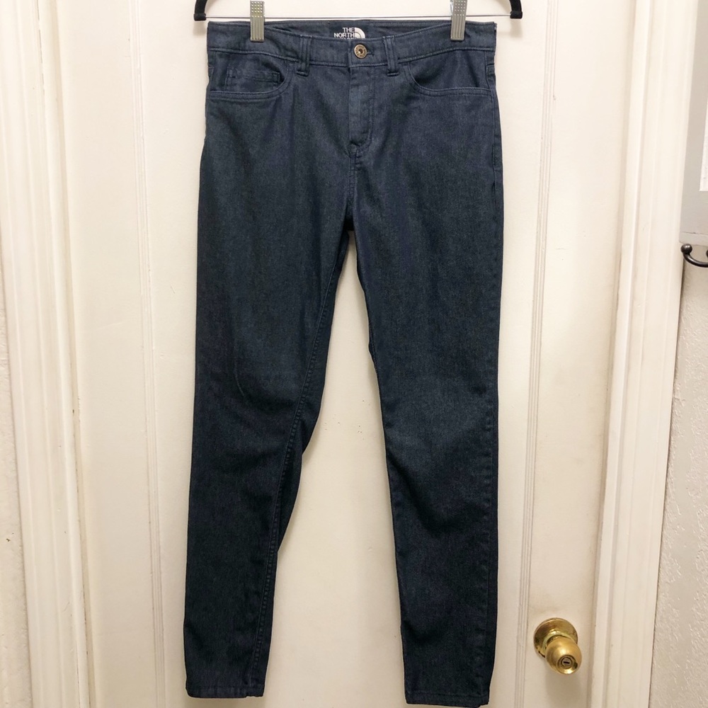 NORTH FACE Slim Fit Jeans. Lightweight Denim With Smooth “dressy” Finish.